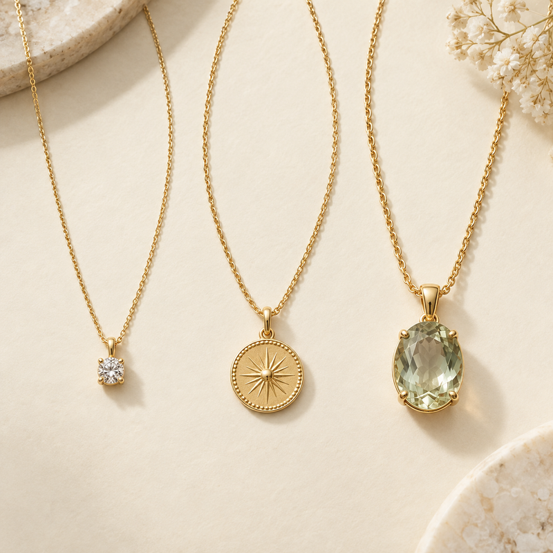 Pendant necklaces